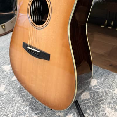 Alvarez Laureate LD70e Daybreak Gloss Dreadnought Acoustic-Electric (w/ Hardshell Case) image 3