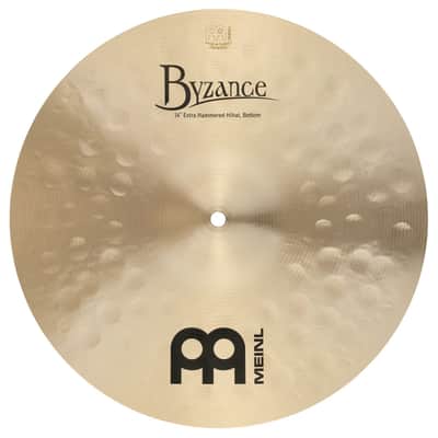 Meinl 14" Byzance Traditional Extra Hammered Hi Hat Pair image 5