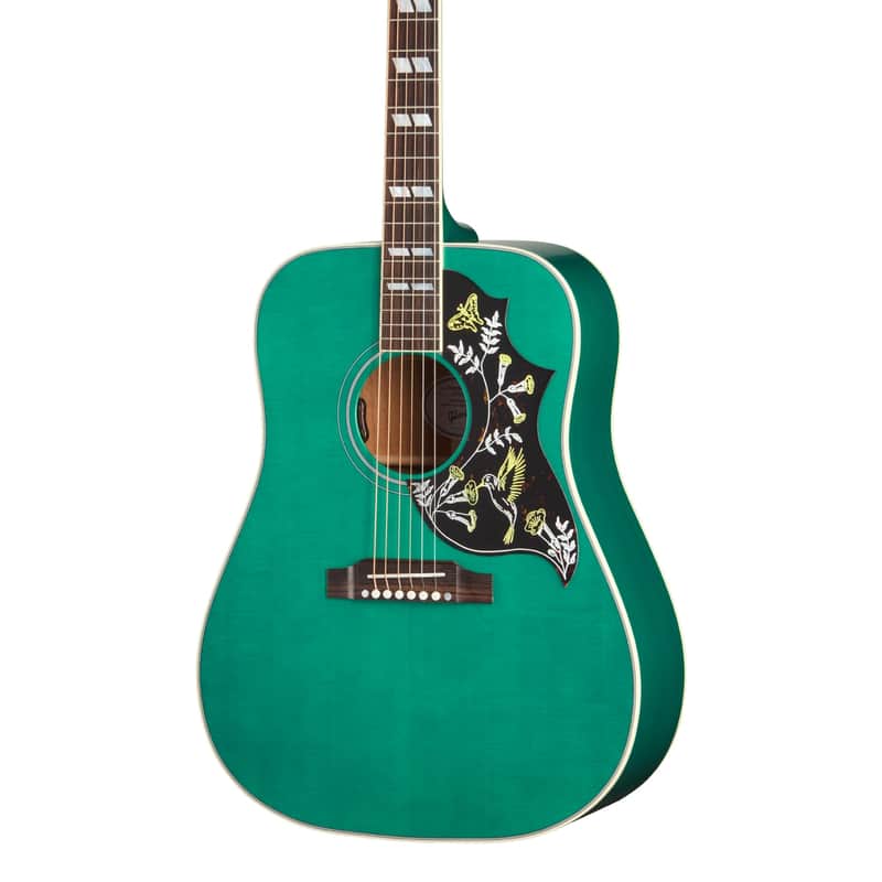 Gibson Hummingbird Standard Translucent Teal w/case image 1
