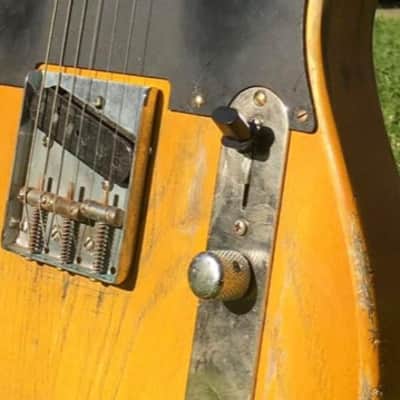 Telecaster Custom Milton PD 53 T style Aged Butterscotch image 8
