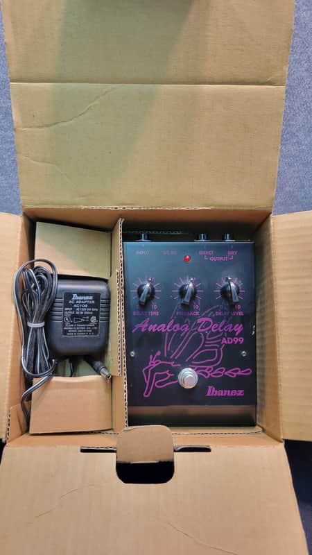 Vintage Ibanez AD99 Analog Delay with original box, paperwork, and power supply! image 1