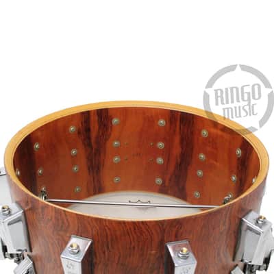 Sonor Signature Horst Link Bubinga 14x8" HLD 580 Vintage Made in Germany - Natural Satin Bubinga image 7