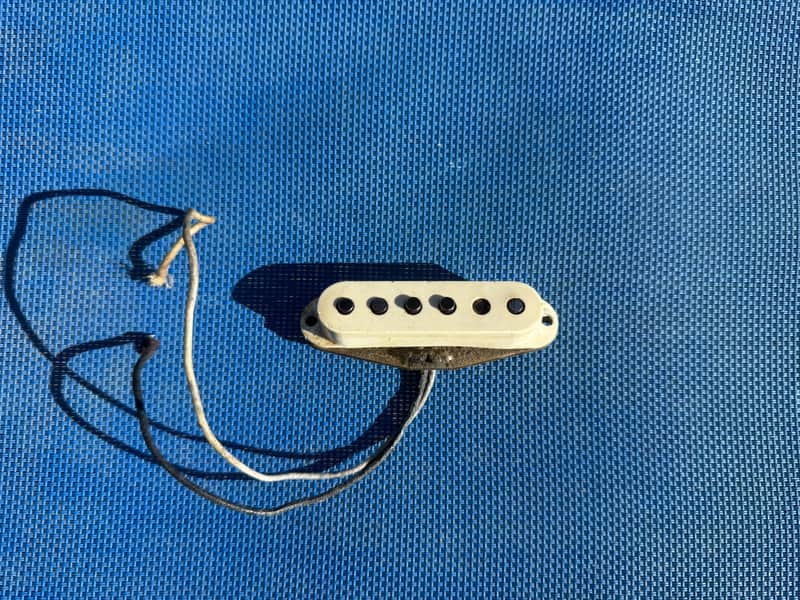 1964 Fender Stratocaster Neck Pickup with Original Cover Pre-Cbs image 1