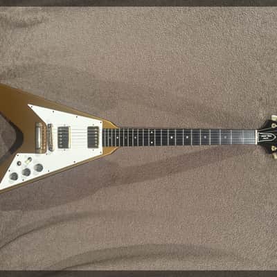 1993 Gibson Ltd Ed Flying V - #20 of 50 - Cadillac Gold image 1