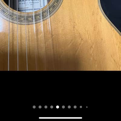 [Bear-Claw Spruce] Masaki Sakurai, STANDARD (1988: Same year he won the award) - All-solid classical guitar - made in Japan image 13