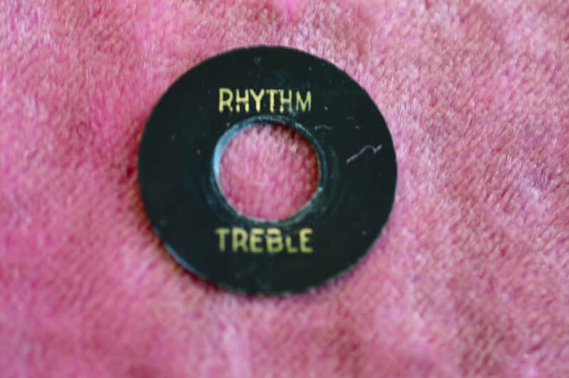 Vintage 1959 Gibson Les Paul Custom Switch Ring Poker Chip Special 1958 1960 57 image 1