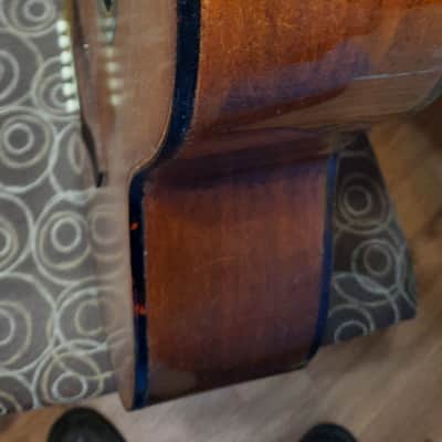 National  Acoustic Dreadnought Guitar refurbished by Logtown Guitar 1960's Natural image 7