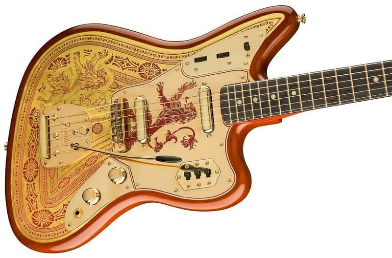 Fender Custom Shop Game of Thrones House Lannister Jaguar image 2