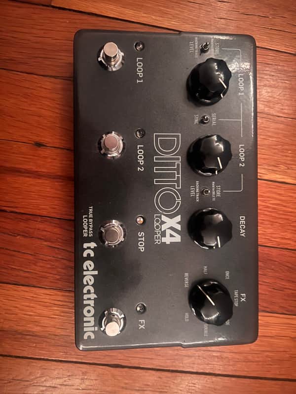 TC Electronic Ditto X4 Looper 2016 - Present - Black Bild 1
