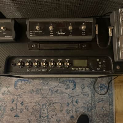 Fender Mustang IV 150-Watt 2x12" Modeling Guitar Combo 2013 - 2016 - Black image 2