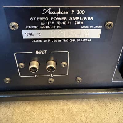Accuphase P-300 stereo amplifier 1970’s image 11