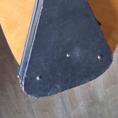Gibson Bass Flying Bass Case 70s/80s - Black/Red Inside image 9