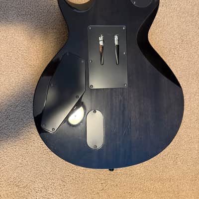 ESP LTD EC-1001 FR with Pau Ferro Fretboard 2019 - 2020 - See Thru Black image 5