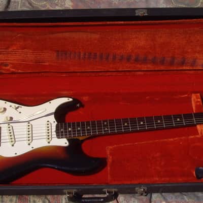 Fender Stratocaster 1966 - LEFTY Sunburst image 24