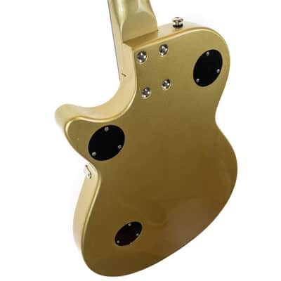 Gretsch G2210 Streamliner Junior Jet Club gold dust electric guitar image 12