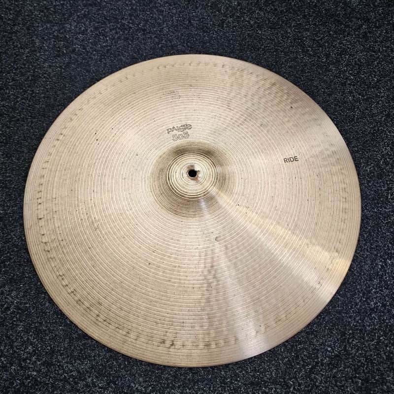 Ride Cymbal 20" Paiste Vintage 505 Black Label USED! RK5PP110826 image 1