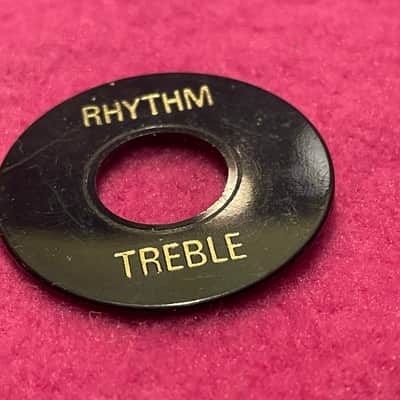 vintage Gibson 1970's 1978 1980 switch ring poker chip for Les Paul Custom paf switchcraft  usa 1979 1977 1976 image 1