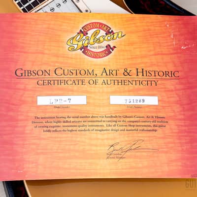 2005 Gibson Custom Shop Historic ‘57 Les Paul Standard Goldtop R7 Near-Mint w/ Case, Tags, CoA image 19