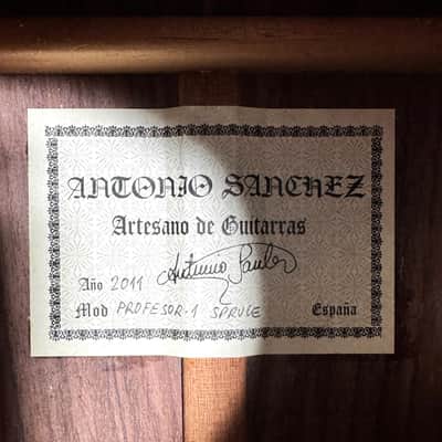 Antonio Sanchez Profesor-1 Spruce 2011 image 16