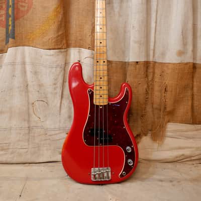 Fender Precision Bass 1971 - Red - Refin image 14