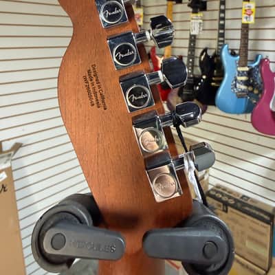 Fender Acoustasonic Standard Telecaster Acoustic-electric Guitar - Honey Burst & PLEK*D #048 image 9