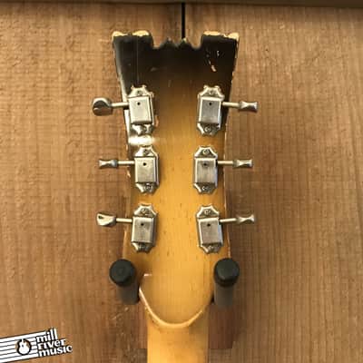 Mosrite SM Singlecut Vintage Electric Guitar Black Modified 1977 image 6
