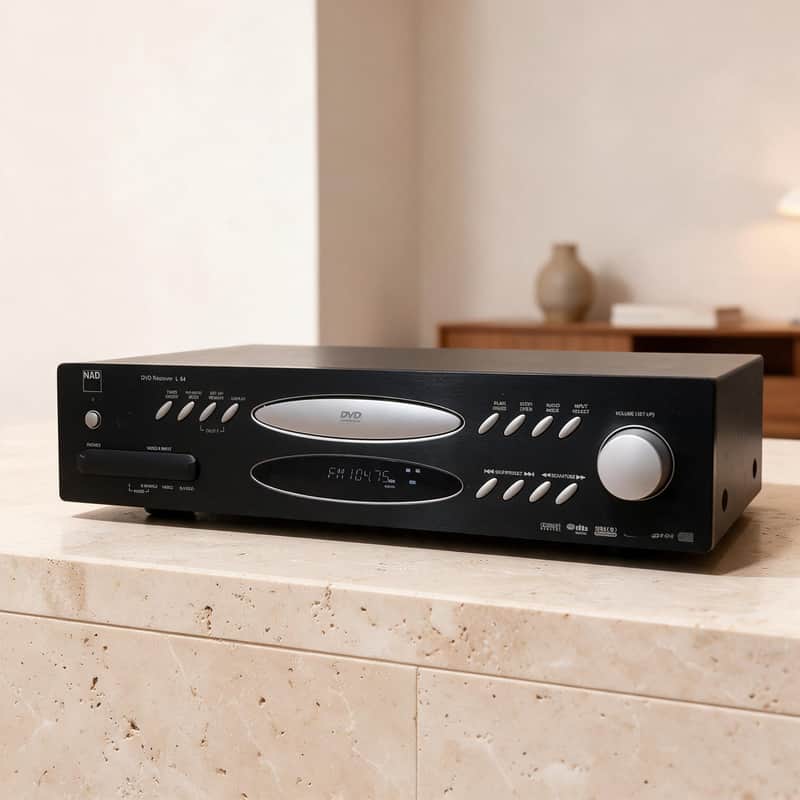 NAD L54 Rare Vintage DVD Receiver Tested Working Stereo Hi-Fi CD Player Warranty image 1