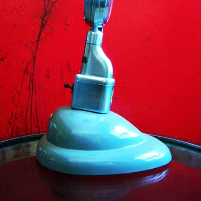 Vintage RARE 1930's Shure 70H crystal microphone w Shure S-36 stand and A84B adapter 55 55S 737A image 11