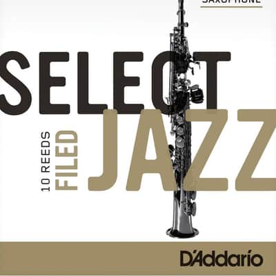 D'Addario Select jazz filed force 3 Medium - boîte de 10 anches pour saxophone soprano image 1