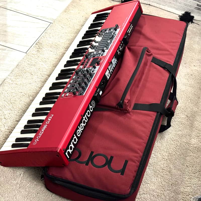 With Gig Bag - Nord Electro 6D SW73 Semi-Weighted 73-Key | Reverb