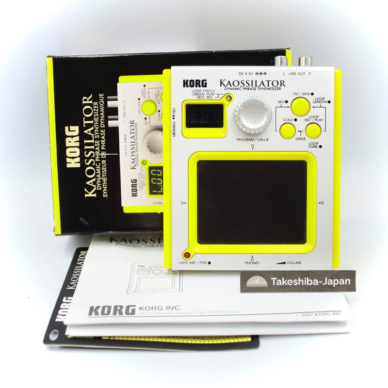 Korg KO-1 Kaossilator Dynamic Phrase Synthesizer With Original Box 092656 image 1