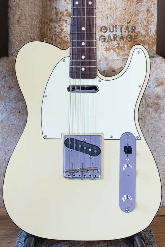 2015 Fender Japan Limited Edition Telecaster 62 Vintage Reissue White with black double binding - MIJ - MINT image 1