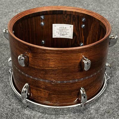 Tama Star Bubinga 3pc Bop Drum Set Natural Indian Laurel w/Inlay image 5