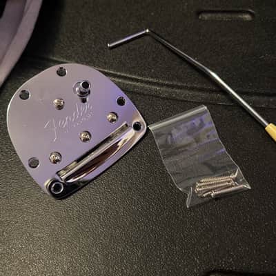 Fender Player II Jaguar Trem Tremolo Vibrato Assembly 2020s - Chrome image 1