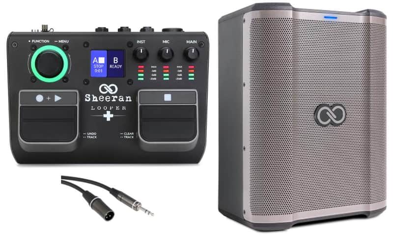 Sheeran Loopers Looper + Pedal with Busker Portable 200-watt Battery-powered PA Speaker image 1