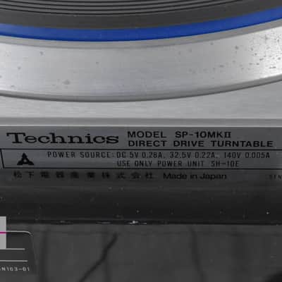 Technics SP-10MK2 Direct Drive Turntable w/SH-10E in Very Good condition image 18