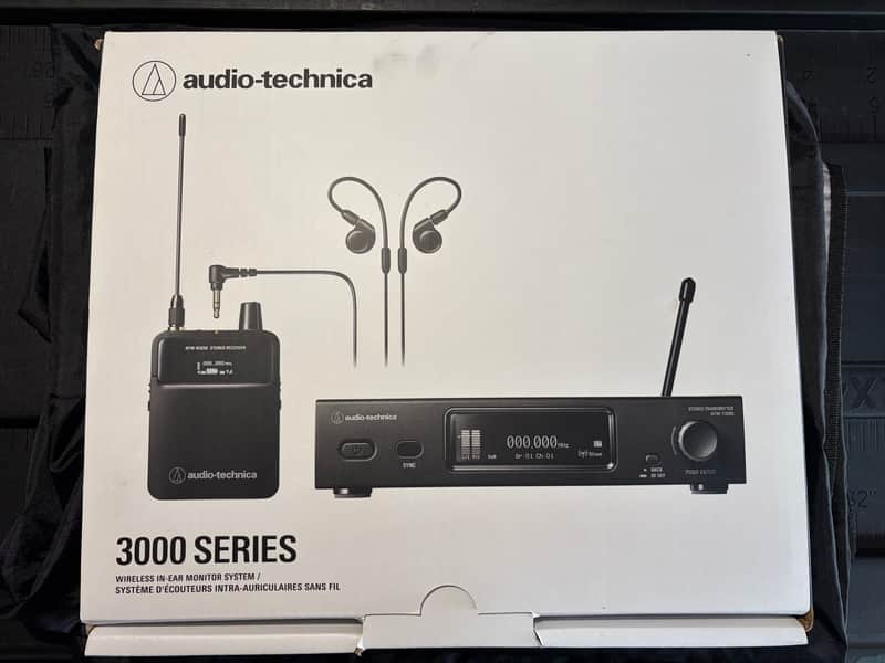 Audio-Technica ATW-3255DF2 Wireless IEM System 2022 - Present - Black image 1