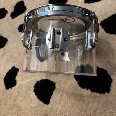 Ludwig 5.5x8" Vistalite Acrylic Concert Tom 1970s - Clear image 2