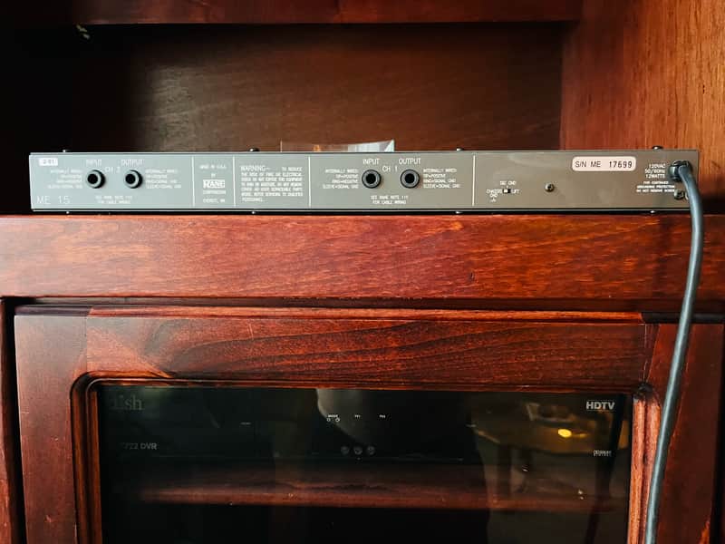 Rane ME15 Graphic Equalizer 2 Ch Dual 15 Band image 1