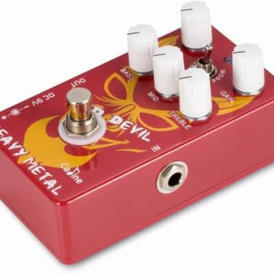 Caline CP-30 Red Devil Heavy Metal Distortion 2024 - Red image 2