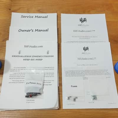 Hafler DH-200 restoration kit filter capacitor repair rebuild fix image 1