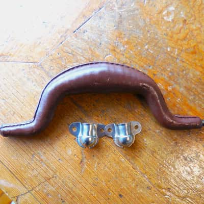 Gibson Style Repro Leather Amp Handle EH Models Other 1930's Amps. Mint. image 2