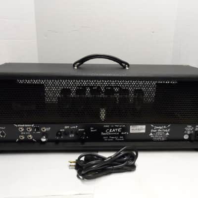Vintage USA Crate BV150H BV 150 Watt Blue Voodoo 3 Channel Guitar Amp Head Tube Loop  w/ Footswitch image 10