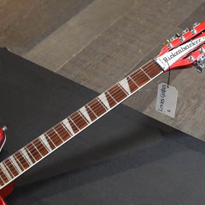 Minty & Rare! 2013 Rickenbacker 370/12 Semi-Hollow Electric Guitar Ruby Red + OHSC image 7