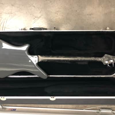 Modulus Graphite Star bass guitar 2001 Battle ship gray image 4