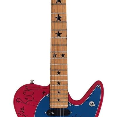 Smashing Pumpkins Billy Corgan Played + Autographed Custom Ibanez Talman 1994 image 2