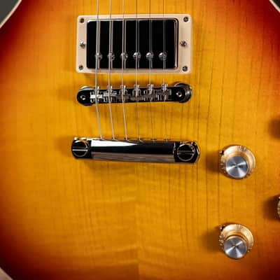 Gibson Les Paul Standard 60s Faded Electric Guitar - Vintage Bourbon Burst with Hardshell Case image 11