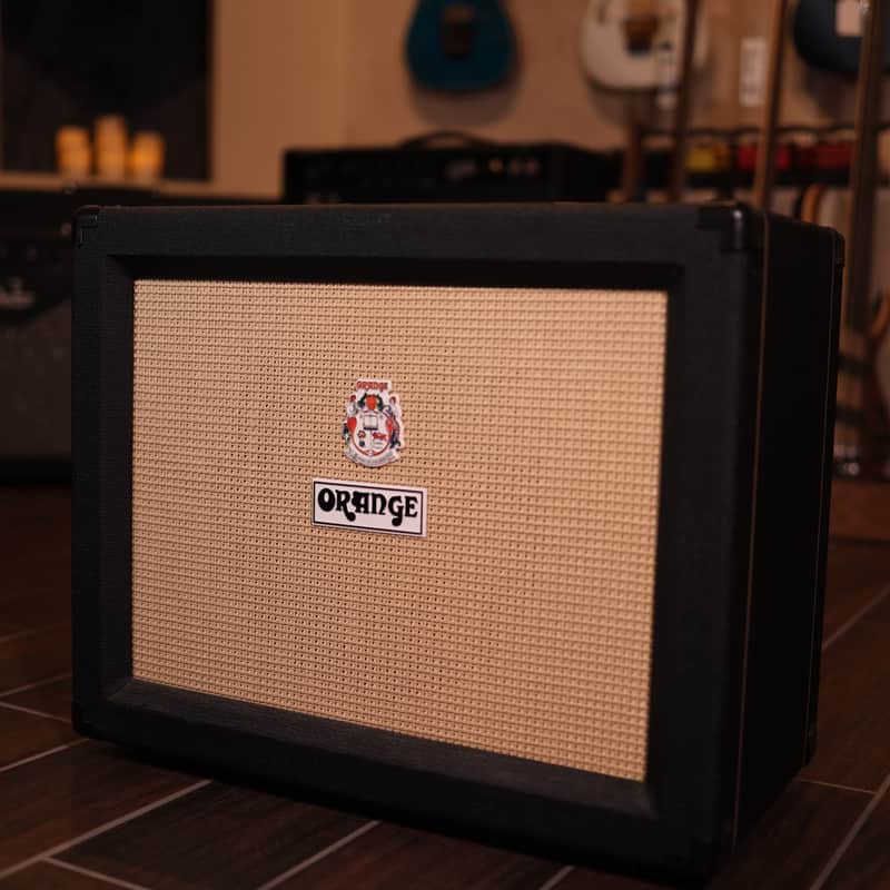 Orange PPC112 60-Watt 1x12" Guitar Cabinet Black image 1