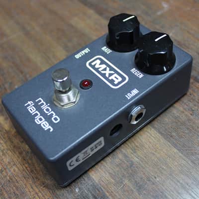 MXR M152 Micro Flanger Electric Guitar Pedal 2005 - Present - Black image 1