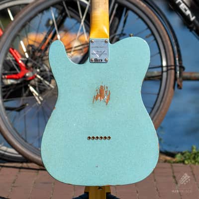 Fender Custom Shop Limited Edition '61 Telecaster Relic - Aged Blue Sparkle image 4